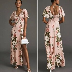 Reformation Shayla Dress Rose Garden